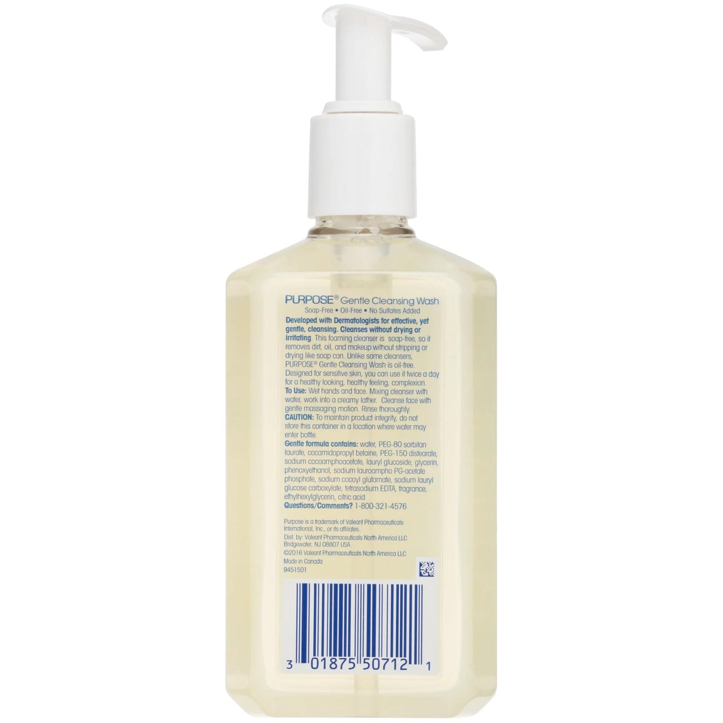 Purpose Gentle Cleansing Wash, 6 Fl Oz (Pack of 4) Beauty & Personal Care Purpose