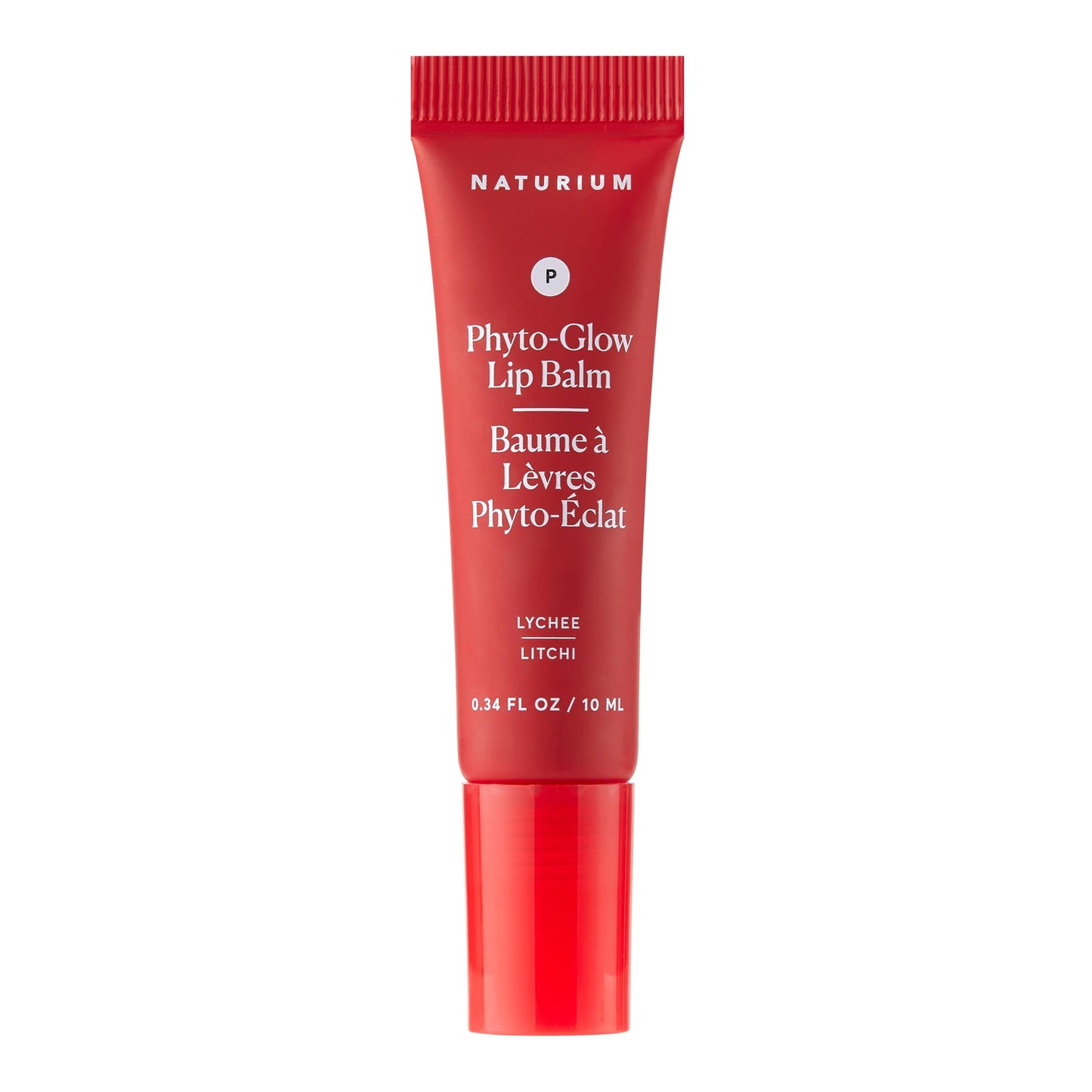 Naturium Phyto-Glow Lip Balm, Hydrating Lip Care with a Glossy Finish, 0.34 oz Lychee Beauty and Personal Care Naturium