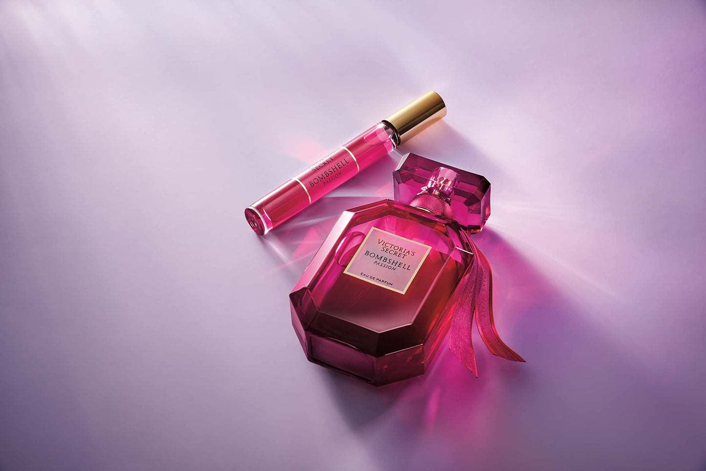 Victoria's Secret Bombshell Passion Eau de Parfum Rollerball, Notes of Sparkling Cassis, Queen Peony & Fuchsia Rose, Travel Size Mini Perfumes for Beauty & Personal Care Victoria's Secret