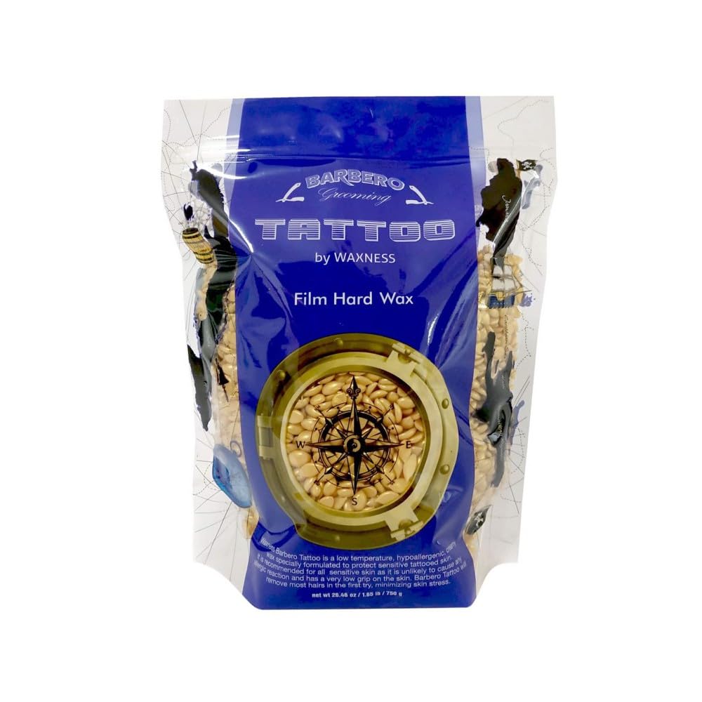 Waxness Premium Gold Stripless Wax Kit with W-CUBE Digital Heater, 1.65 lb (750 g) Hard Wax Beads - Rosin-Free Wax for Sensitive Skin - Professional Beauty and Personal Care Waxness
