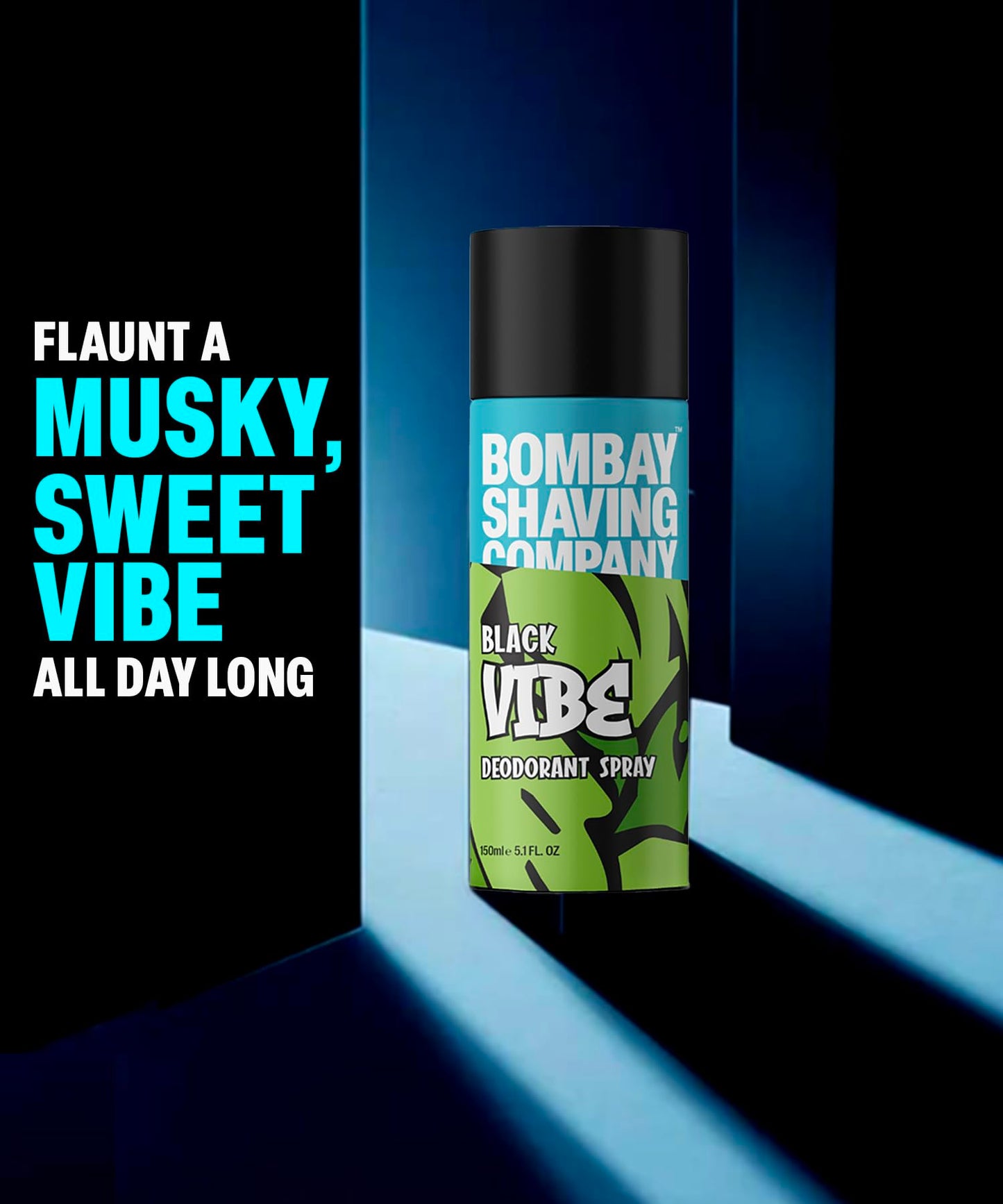 Bombay Shaving Company Body Spray for Men, 150ml each (Pack of 2) - Red Spice and Black Vibe (Packaging may vary) 150 ml (Pack of 2) Beauty and Personal Care Bombay Shaving Company
