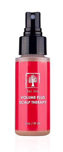 Sai Zen Volume Plus Scalp Therapy Spray | Post-Shower Hair Strengthening Formula | Made in USA | Alcohol and Paraben Free, 2 oz. Beauty & Personal Care Sai Zen