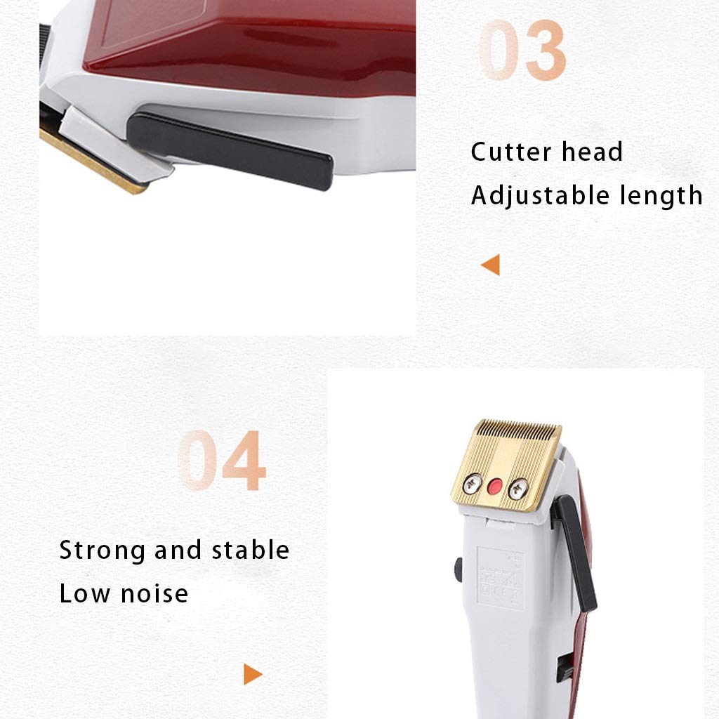 LBAawxe Barber Electric Shaver Household Adult Power Type Shaver Hair Clipper Electric Fader Beauty and Personal Care LBAawxe