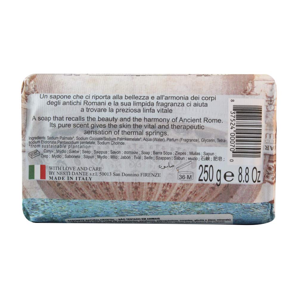 Nesti Dante Emozioni In Toscana Natural Soap, Thermal Water, 8.8 Ounce Beauty & Personal Care Nesti Dante