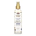 African Pride Moisture Miracle Leave-In Conditioner Spray with Coconut Milk & Honey, Hydrates & Shines Coils & Curls, 8 Oz Beauty & Personal Care African Pride