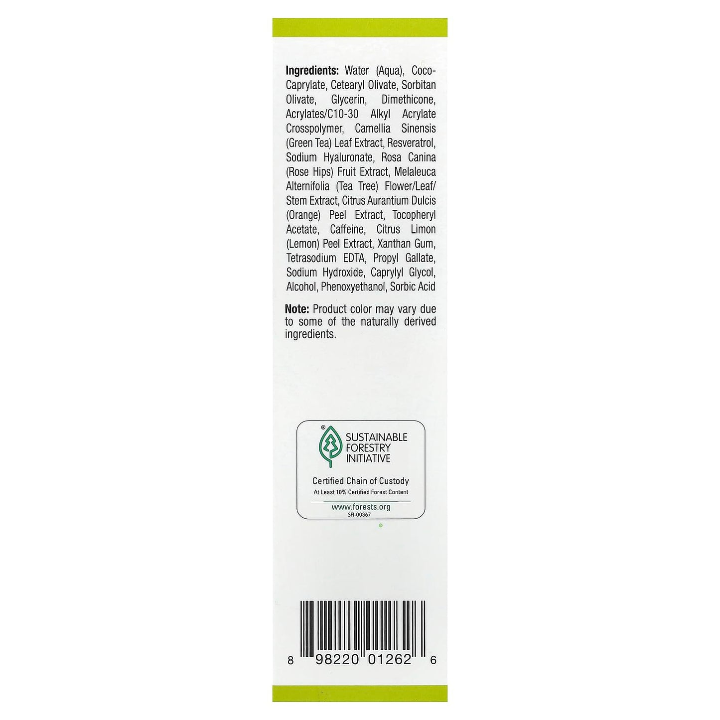 MILD BY NATURE Camellia Care®, Green Tea Skin Cream, 1.7 fl oz (50 ml) Beauty & Personal Care MILD BY NATURE