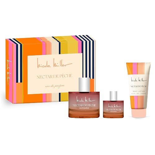 Nectar De Peche Eau de Parfum 3 Piece Gift Set, by Nicole Miller Beauty & Personal Care Nicole Miller New York