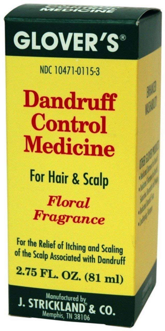 Glovers Dandruff Control Medicine Floral Fragrance, 2.75 oz (Pack of 2) Beauty and Personal Care Glover's