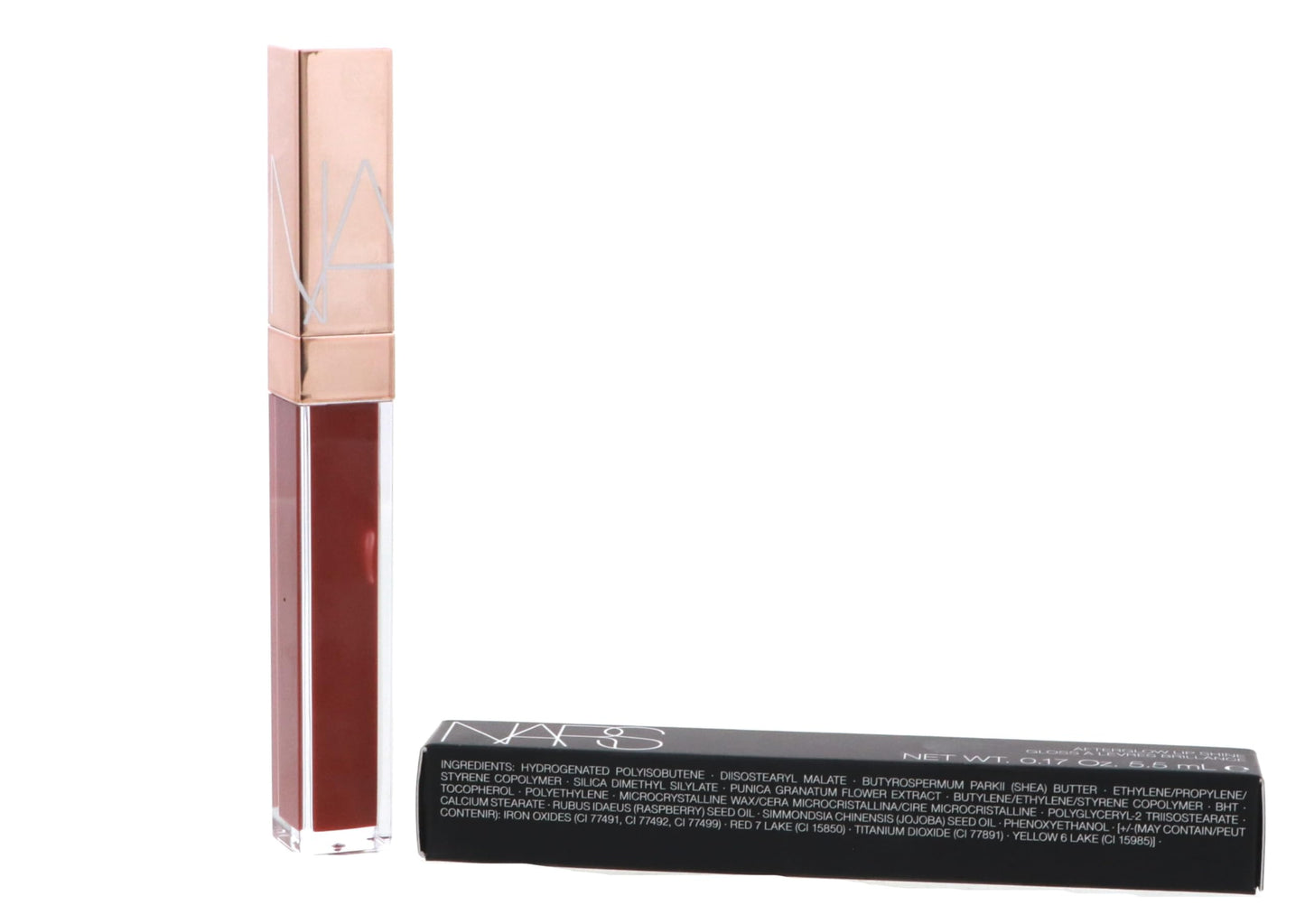 NARS Afterglow Lip Shine Gloss - Aragon - Red Chestnut Beauty & Personal Care NARS