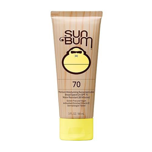 Sun Bum Original SPF 70 Sunscreen Body Lotion - Broad Spectrum Moisturizing Sunscreen with Vitamin E - Hawaii 104 Act Compliant (Made without Beauty & Personal Care Sun Bum