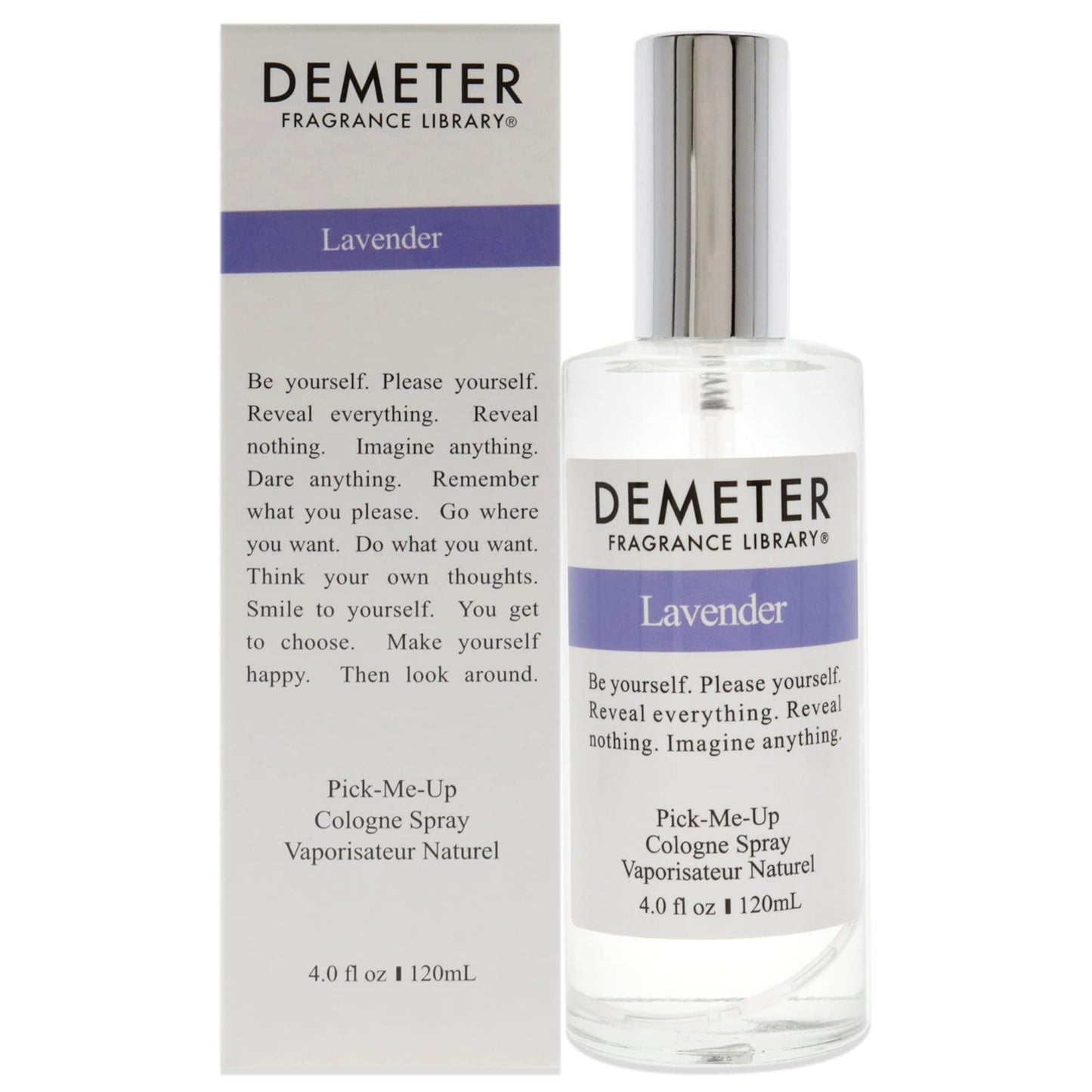 Demeter Unisex Cologne Spray, Lavender, 4 Ounce Beauty & Personal Care DEMETER