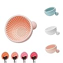 Makeup Brush Cleaner Mat?Silicone Make Up Cleaning Brush Scrubber bowl Portable Washing Tool Cosmetic Brush Cleaners for Gir?Easy Clean Beauty & Personal Care Asion