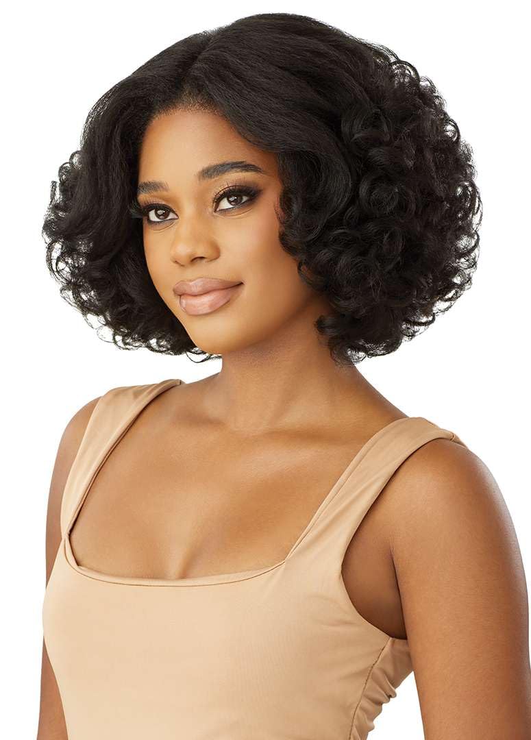 Outre Melted Hairline - Kinky Soft Edges - Kinky Soft 5 (JET BLACK 1)