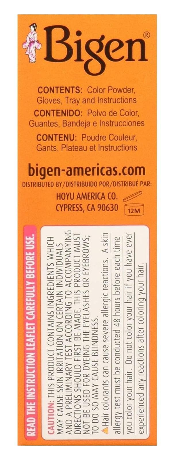Bigen Permanent Powder Hair Color 88 Blue Black 1 ea (Pack of 2) Beauty & Personal Care Bigen