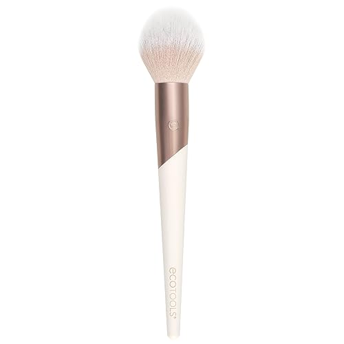 EcoTools Luxe Plush Powder Makeup Brush for Blush & Bronzer, Works Best With Powder Makeup, Luxurious and Glamorous, Eco-Friendly Premium Makeup Beauty & Personal Care EcoTools