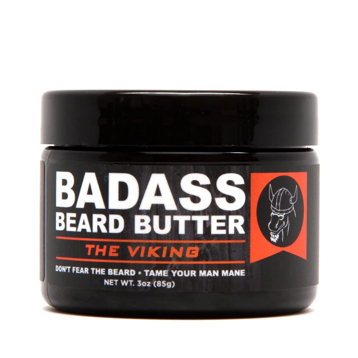 Badass Beard Care Beard Butter For Men - THE VIKING, 3 oz - Made of Natural Ingrediens for Healthy, Soften and Itchness Free Beard and Mustache Beauty & Personal Care Badass Beard Care