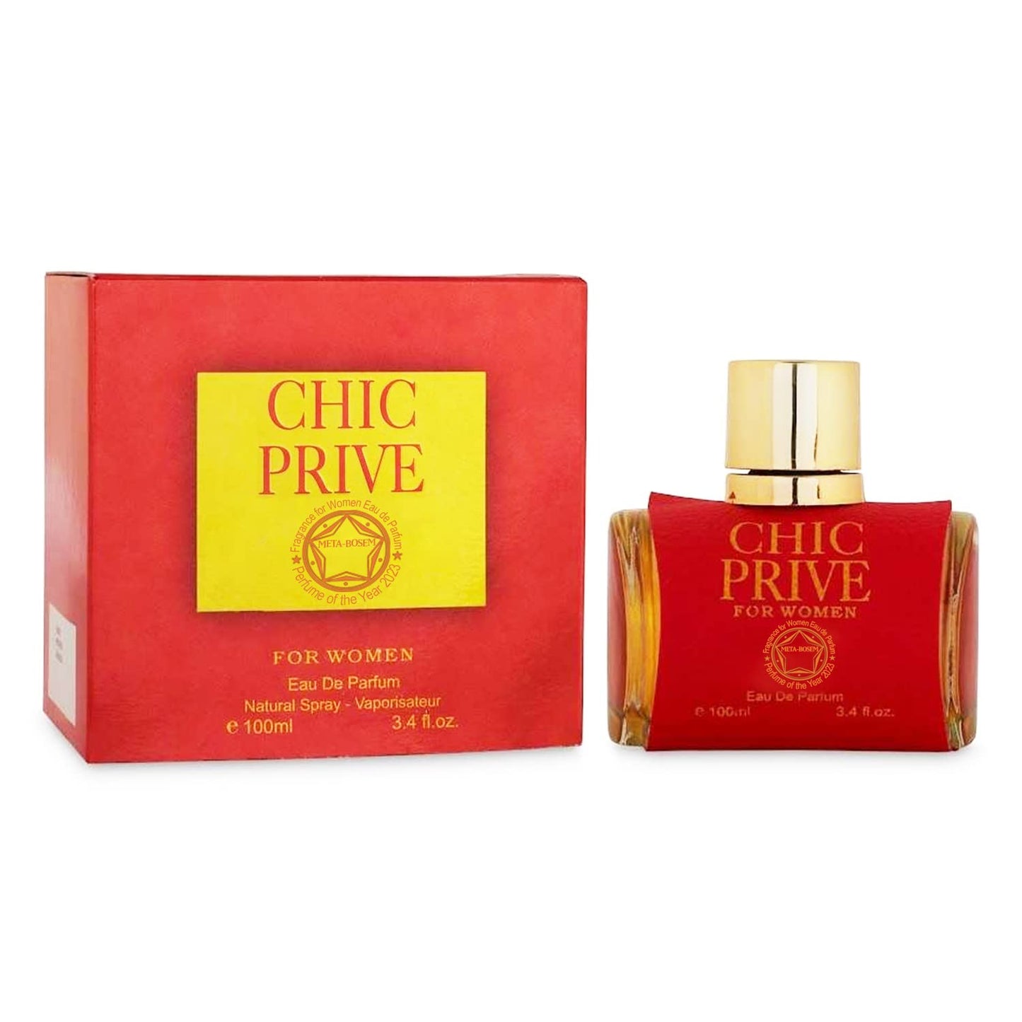 META-BOSEM Chic Prive, Perfume for Women Eau de Parfum Natural Spray Girl's Fragrance - Fresh Feminine Scent - Holiday Gift - for All Day Use - a Beauty & Personal Care META-BOSEM