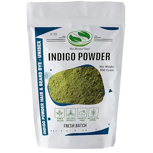 400 Grams INDIGO POWDER For Hair Dye/Color - The Henna Guys Beauty & Personal Care The Henna Guys