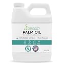 Soapeauty Palm Oil RBD - 100% Pure, Cold-Pressed, Non-Hydrogenated & Sustainable for DIY Soap, Creams & Lotions - Rich in Vitamin E - 32 fl oz Beauty & Personal Care Soapeauty