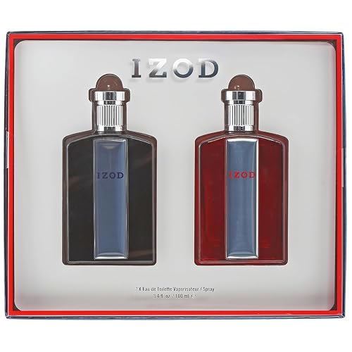 IZOD Legacy for Men Gift Set - Eau de Toilette Spray - Crisp Citrus & Spicy Vanilla Duo - 3.4 Oz Each Beauty & Personal Care IZOD