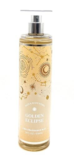 Bath and Body Works Golden Eclipse Fine Fragrance Mist 8 Fluid Ounce Body Spray Beauty & Personal Care Bath & Body Works