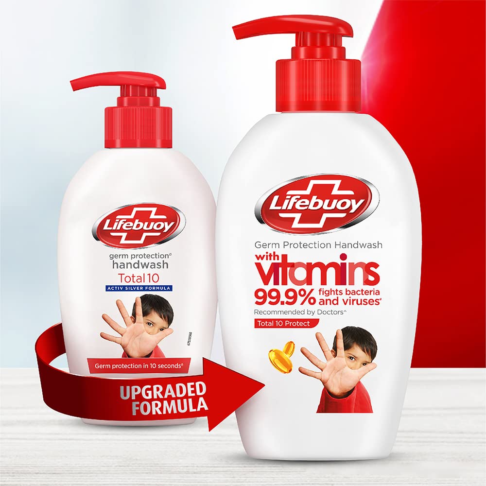 Lifebuoy Total 10 Activ Naturol Germ Protection Handwash Refill, 750 ml Beauty & Personal Care Lifebuoy
