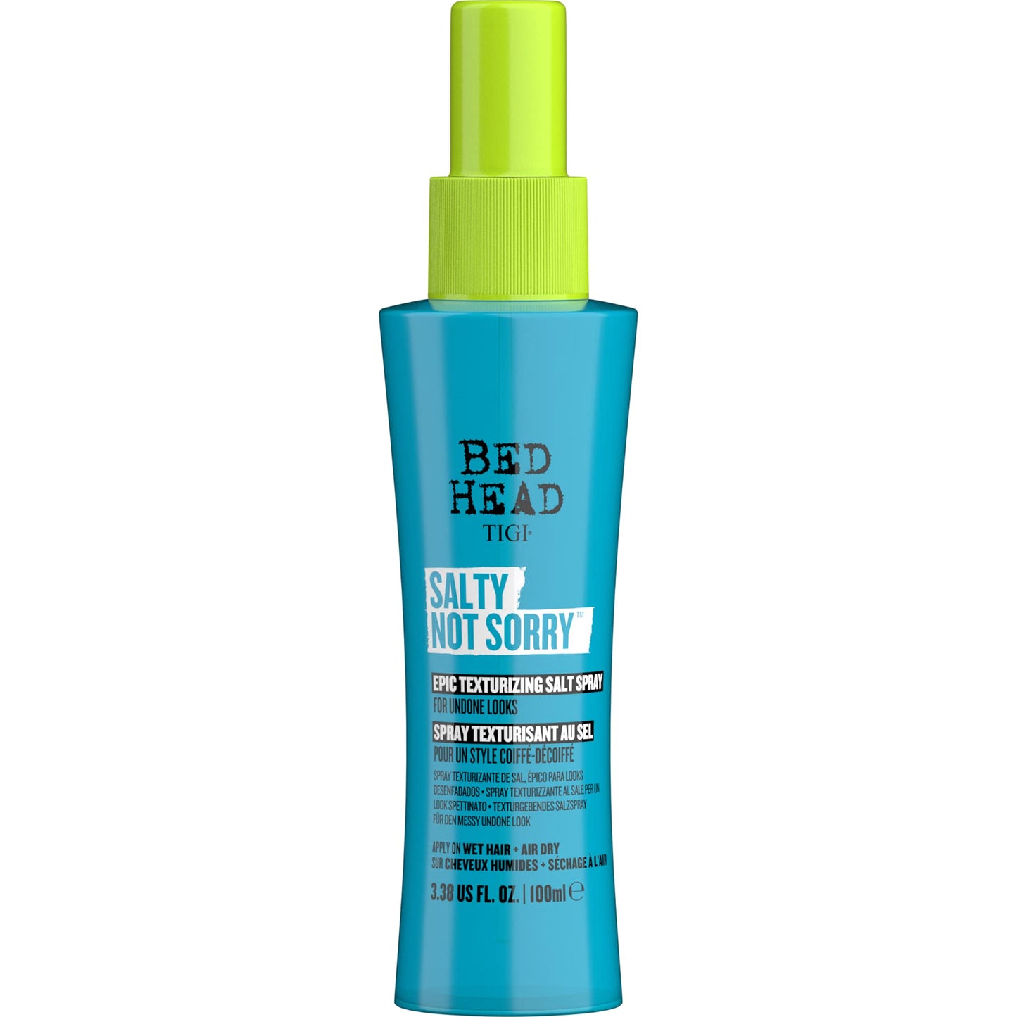 Bed Head by TIGI Salty Not Sorry Texturizing Salt Spray for Natural Undone Hairstyles, 3.38 fl oz Beauty & Personal Care TIGI