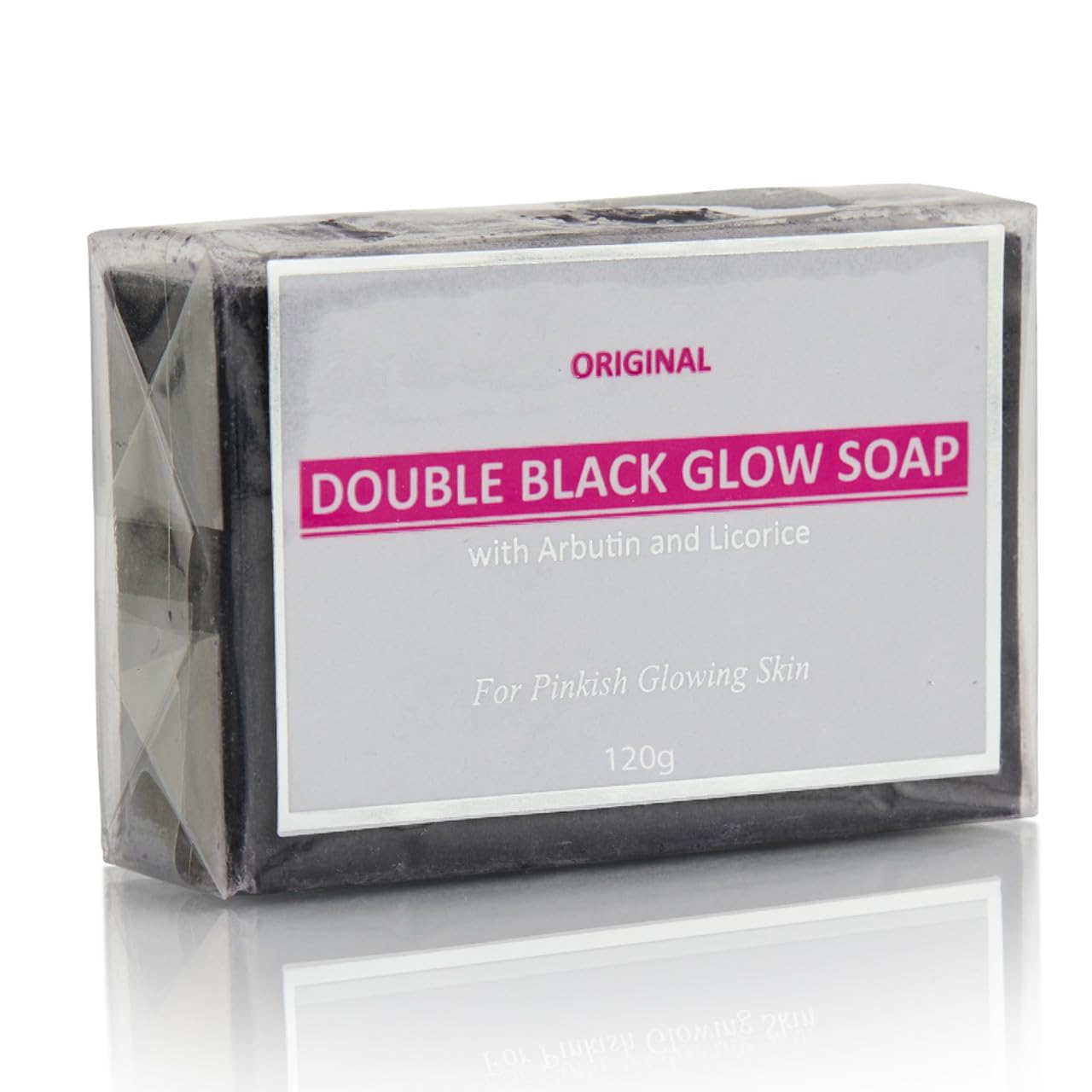 Relumins Black Soap with Plant-Based Extracts - 120g Face & Body Bar for All Skin Types - Gently Helps Improve the Appearance of Uneven Skin Tone Beauty & Personal Care Relumins