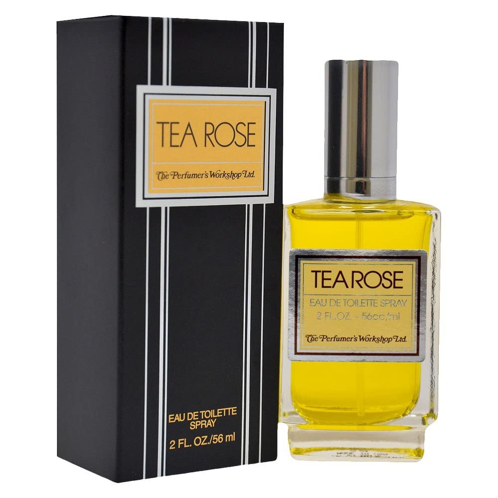 Tea Rose By Perfumers Workshop For Women. Eau De Toilette Spray 2.0 Oz. Beauty & Personal Care Perfumer's Workshop