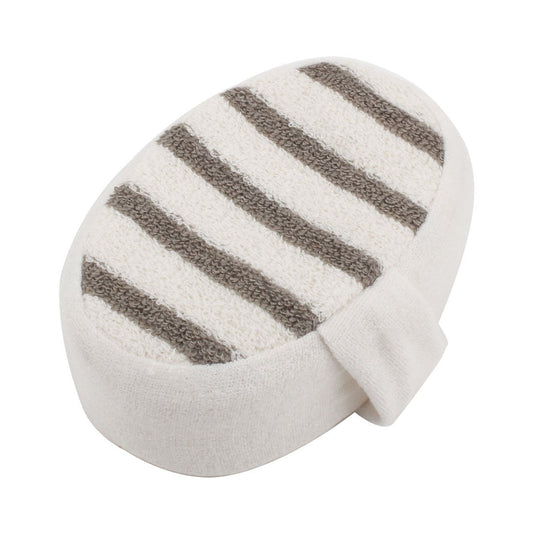 Ruilogod Sponge Household Oval Body Cleaning Washing Tool Bath Shower Ball Pouf White (id: 256 82f fb0 2ca 1b6 Beauty and Personal Care Ruilogod