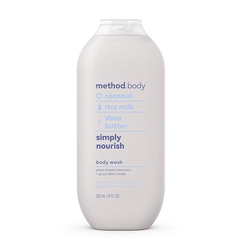 Method Body Wash, Simply Nourish, Paraben and Phthalate Free, 18 oz (Pack of 1) Beauty & Personal Care Method