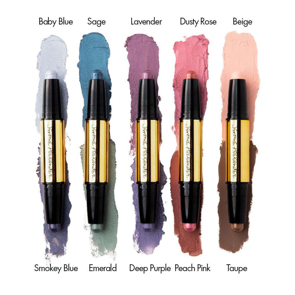 Jerome Alexander - JA Basics Dual-Ended Eyeshadow Stick (Pink Peach/Dusty Pink) Beauty & Personal Care Jerome Alexander