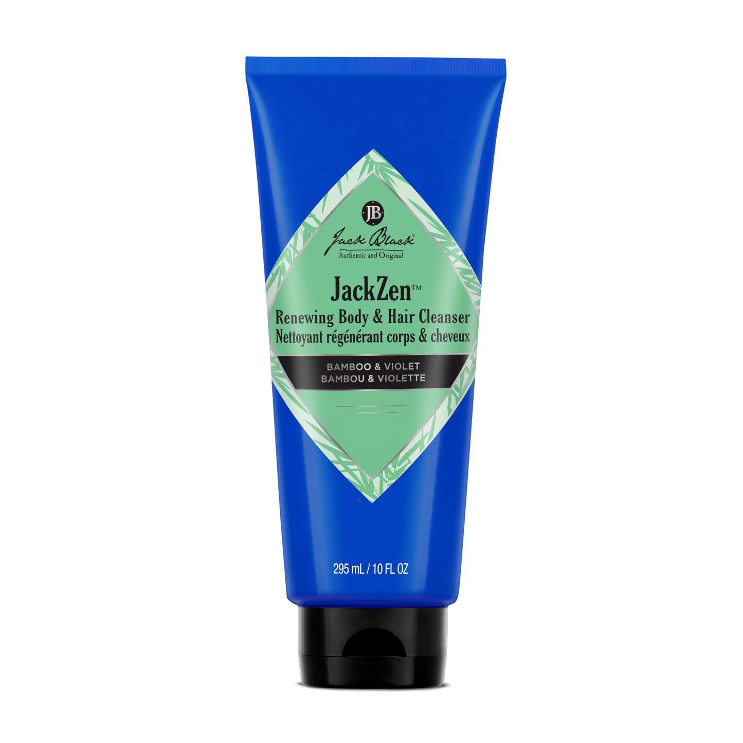 Jack Black JackZen Renewing Body & Hair Cleanser, 10 Fl Oz - Bamboo & Violet - Mens Body Wash, Mens Shampoo, Skin Care, Hair Care, Dual-Purpose Body Beauty & Personal Care Jack Black