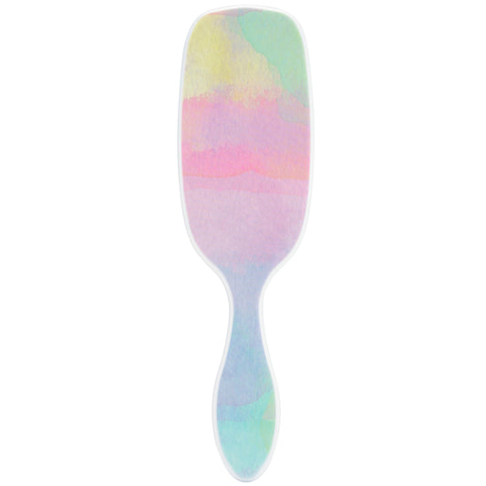 Wet Brush Shine Enhancer Color Wash Stripes, Paddle Hair Detangler Brush with Ultra-Soft Intelliflex Bristles, Infused With Natural Argan Oil, Shiny Beauty & Personal Care Wet Brush