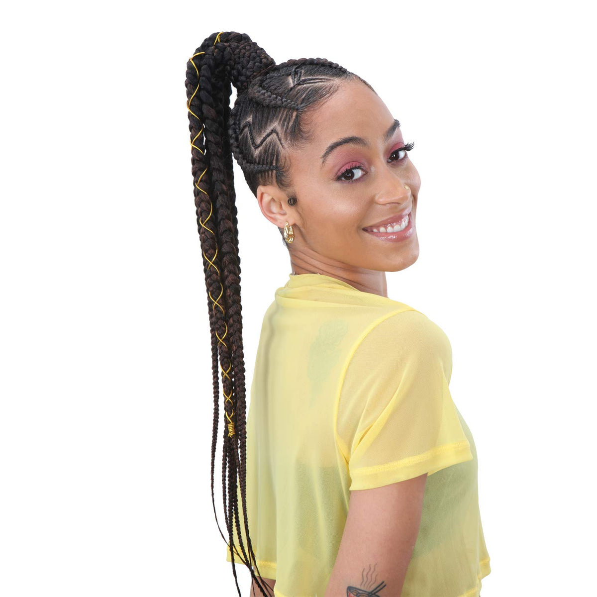 Freetress Synthetic Braid - 10X BRAID 301 28 (1 Jet Black)