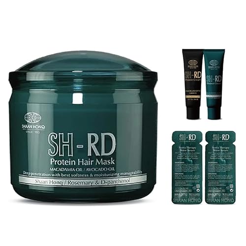 SH-RD Hair Mask for Dry Damaged Hair, Deep Conditioning Hair Moisturizer for Curly and Color Treated Hair Repair, Hydrating Argan Oil Hair Care Beauty & Personal Care SH-RD