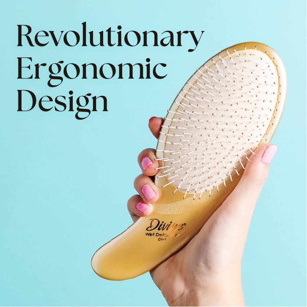Olivia Garden Divine Revolutionary Ergonomic Design Hair Brush Beauty & Personal Care Olivia Garden