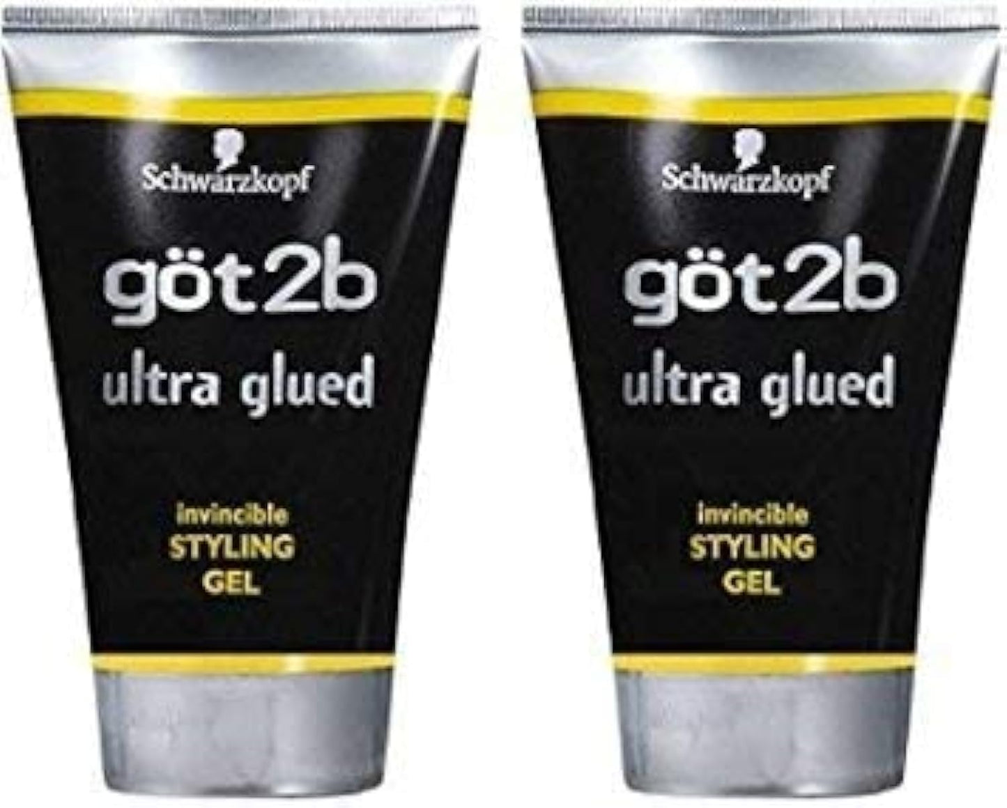 Got 2b Ultra Glued Invincible Styling Gel, 1.25 Ounce (2 Pack) Beauty & Personal Care Got2B