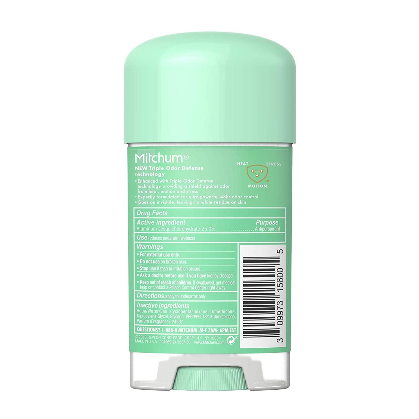 Mitchum Gel Antiperspirant & Deodorant, Powder Fresh - 2.25 oz Pack of 3 - Packaging May Vary Beauty and Personal Care Mitchum