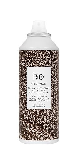 R+Co Chainmail Heat Protection Spray For Hair | Thermal Protection + Flexible Hold + Silky Shine | Vegan + Cruelty-Free | 5 Oz Beauty & Personal Care R+Co