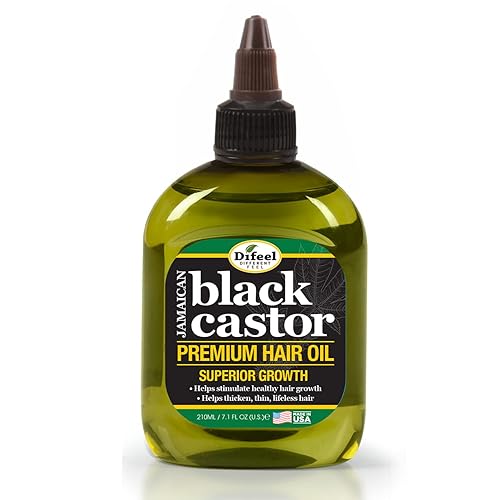Difeel Superior Growth Jamaican Black Castor Premium Hair Oil 7.1 oz. Beauty & Personal Care Difeel