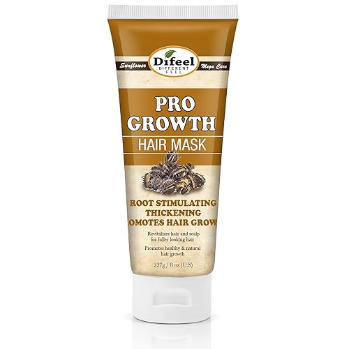 Difeel Pro-Growth Hair Mask 8 oz. - Hair Mask for Hair Growth, Hair Loss Mask Beauty & Personal Care Difeel