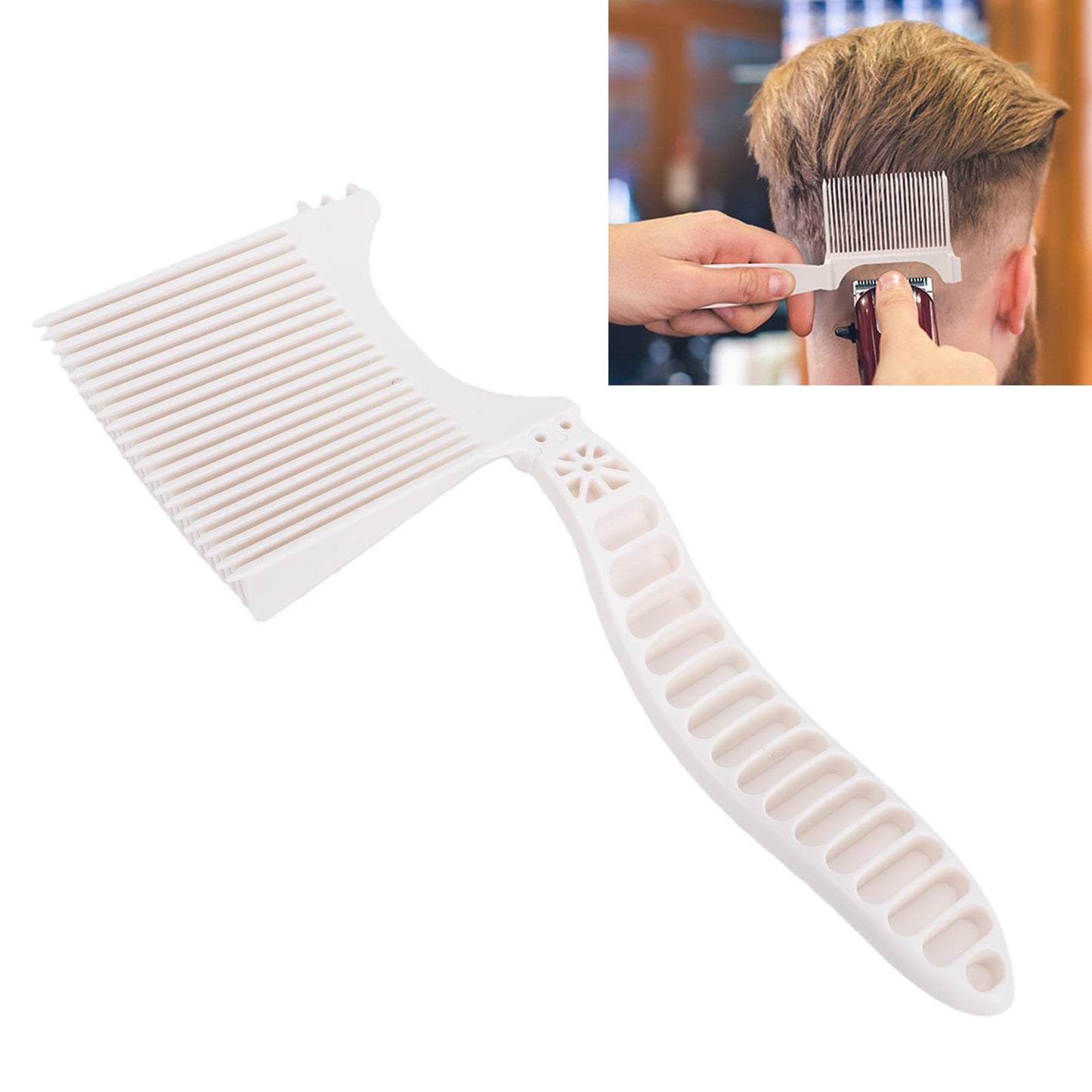 ZJchao Fade Comb, DIY Professional Hair Clipper Guide Set with Triangular Arch Teeth for Smooth Blending, Ergonomic Anti Slip Handle, 3 Length Options Beauty and Personal Care ZJchao