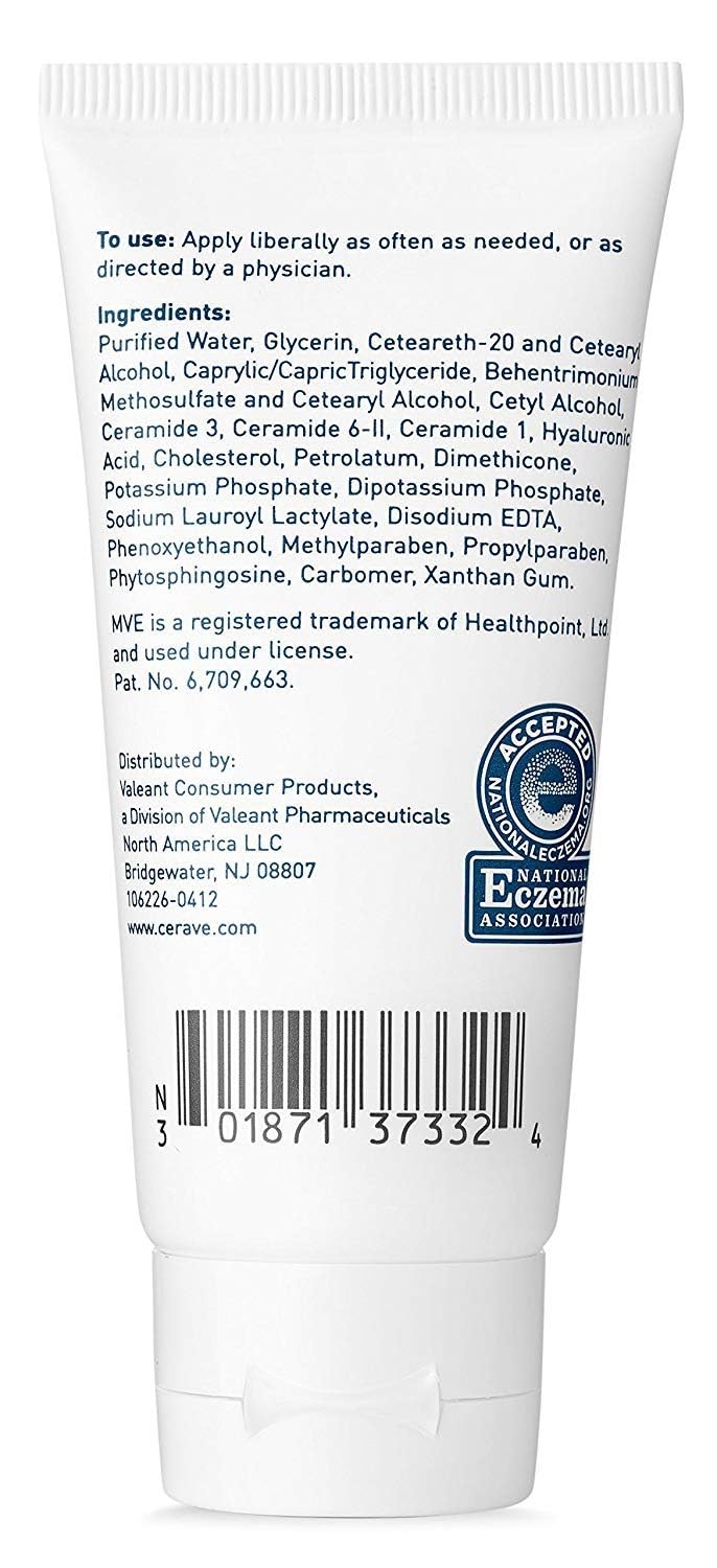 CeraVe Moisturizing Cream 1.89 oz (Pack of 2) Beauty & Personal Care CeraVe