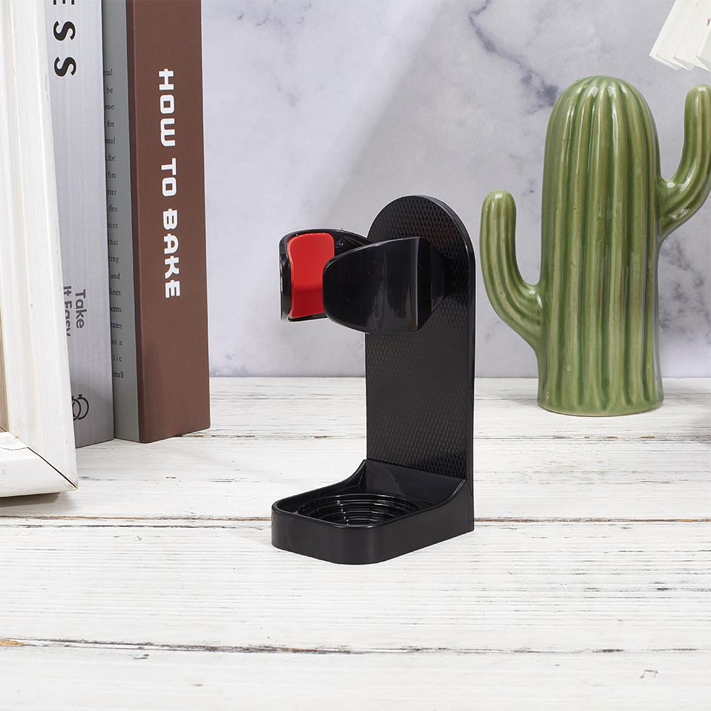 CRAFTYMELODY 2 Pack Electric Shaver Stand Plastic Universal Razor Holder Wall Mount Self-Adhesive Adjustable Razor Organizer Bathroom Shower Storage Beauty and Personal Care CRAFTYMELODY