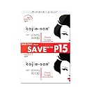 Kojie San Skin and Body Brightening Soap - Original Kojic Acid, Dark Spot Remover Bar Soap with Glycerin & Tea Tree Oil - 65g x 2 Bars Beauty & Personal Care Kojie San