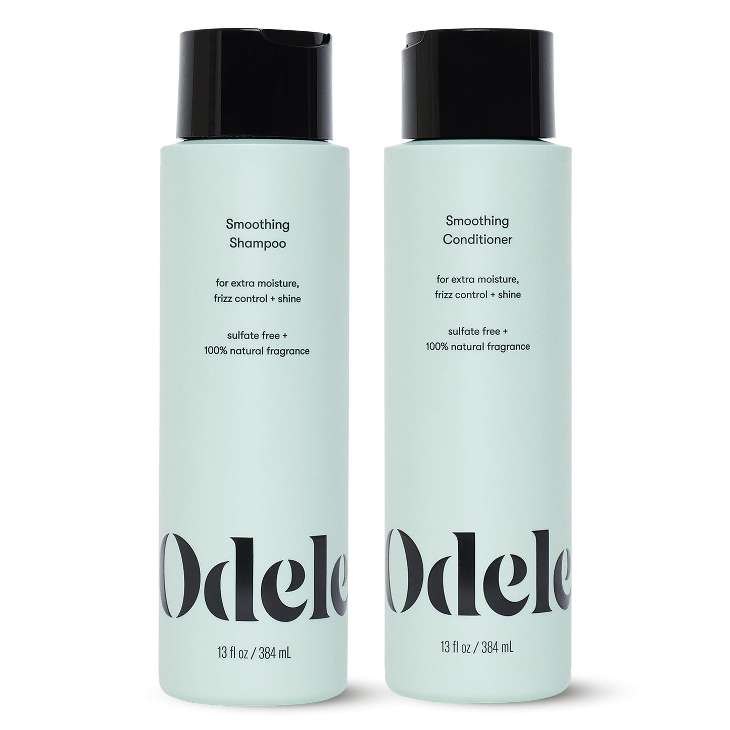 Odele Smoothing Sulfate-Free Shampoo & Conditioner Set for Moisture, Frizz Control, Shine, and Straight to Curly Hair Types, 13 Fl Oz Each (2-Pack) Beauty & Personal Care Odele