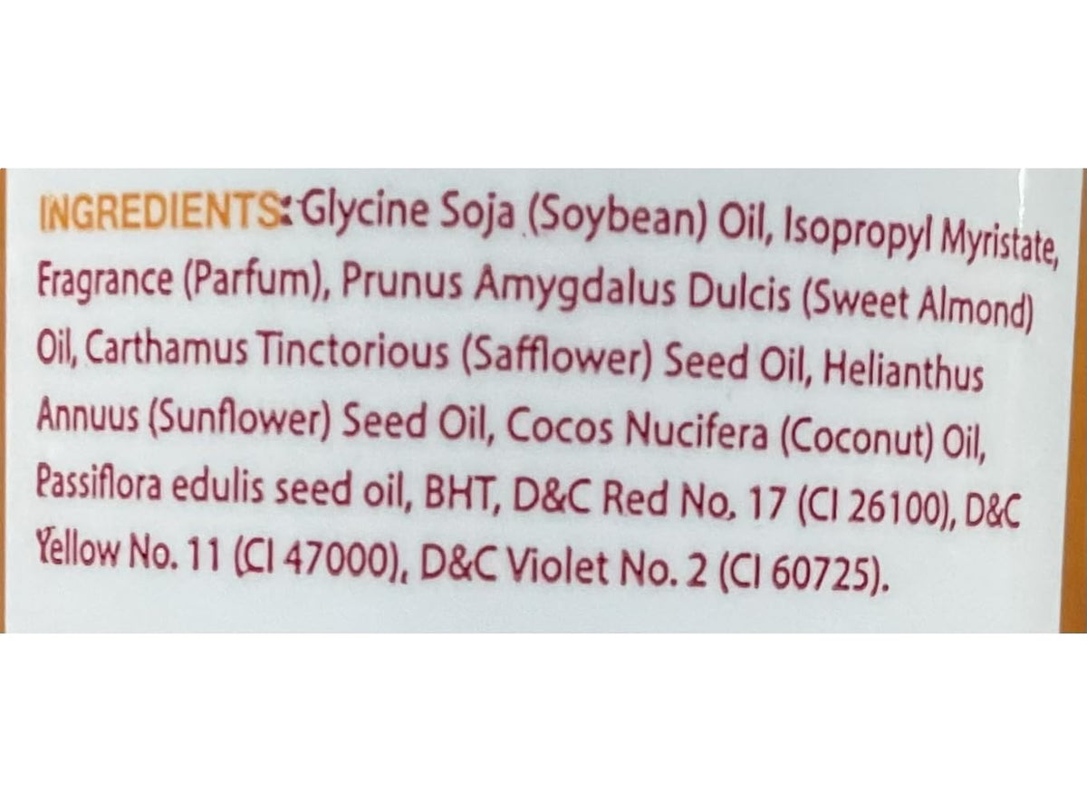 Hollywood Beauty oil, passion fruit, Orange, 2 Fl Oz