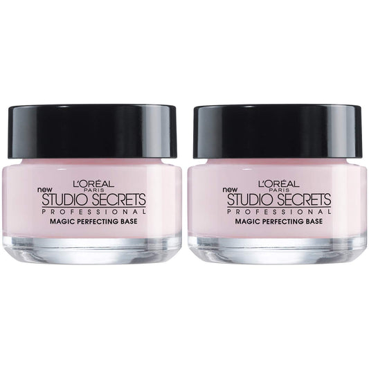 L'Oreal Paris Magic Perfecting Base Face Primer, Instantly Smoothes Lines, Mattifies Skin and Hides Pores, Suitable for All Skin Types, 2 Count Beauty & Personal Care L'Oreal Paris