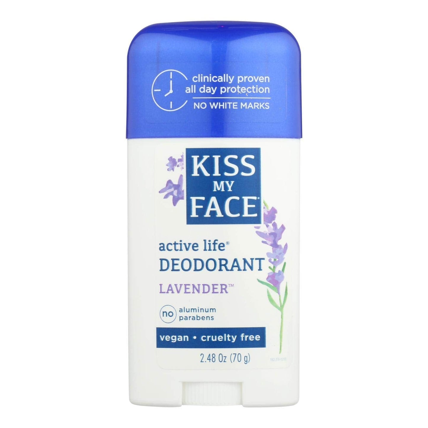 Kiss My Face Deodorant Stick Active Lavender 2.48 Ounce (73ml) Beauty and Personal Care Kiss My Face